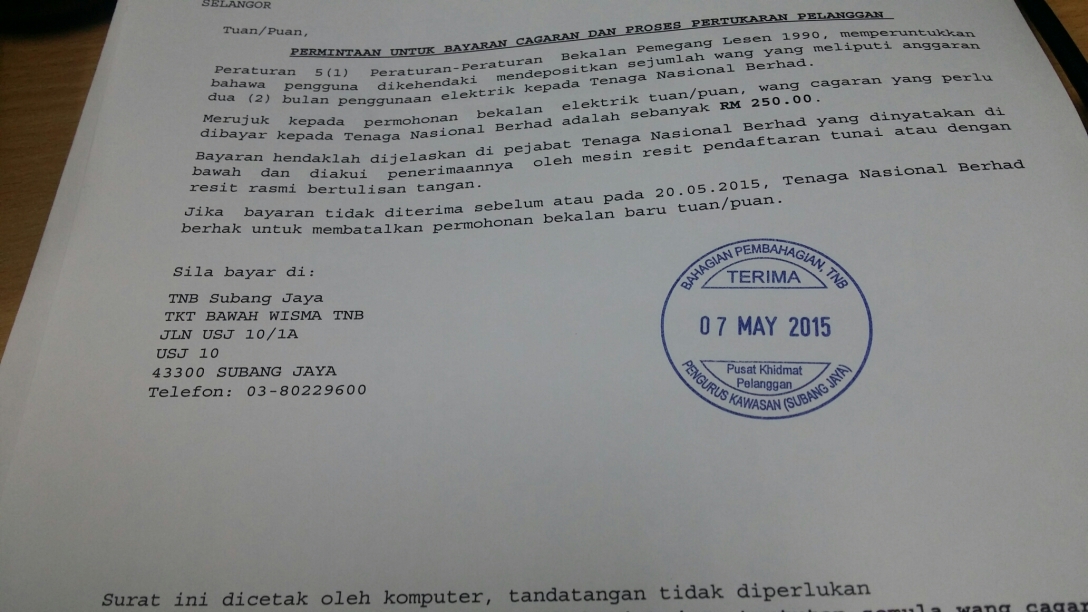 Contoh Surat Rayuan Pembatalan Pertukaran Guru - Selangor j